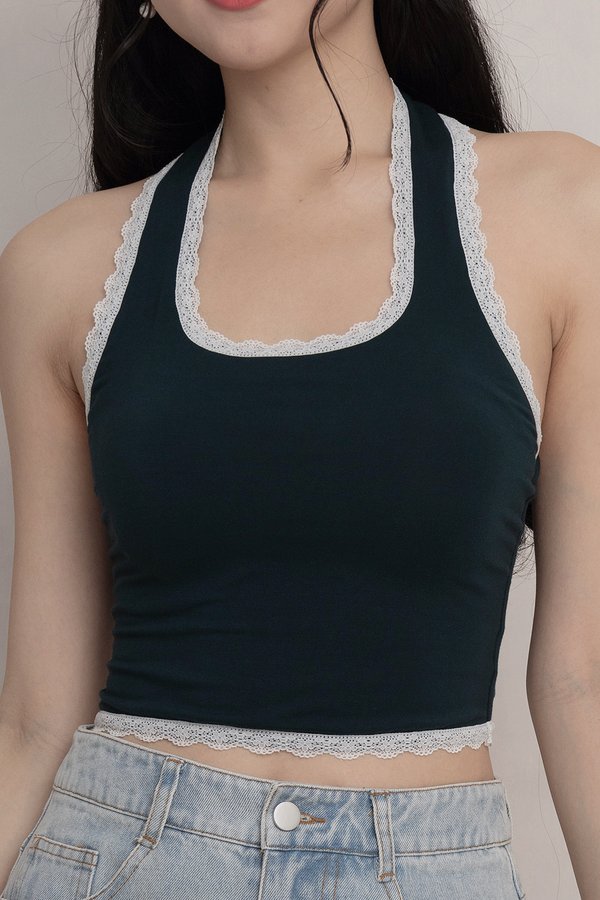 Harper Padded Top Forest *TOFU*