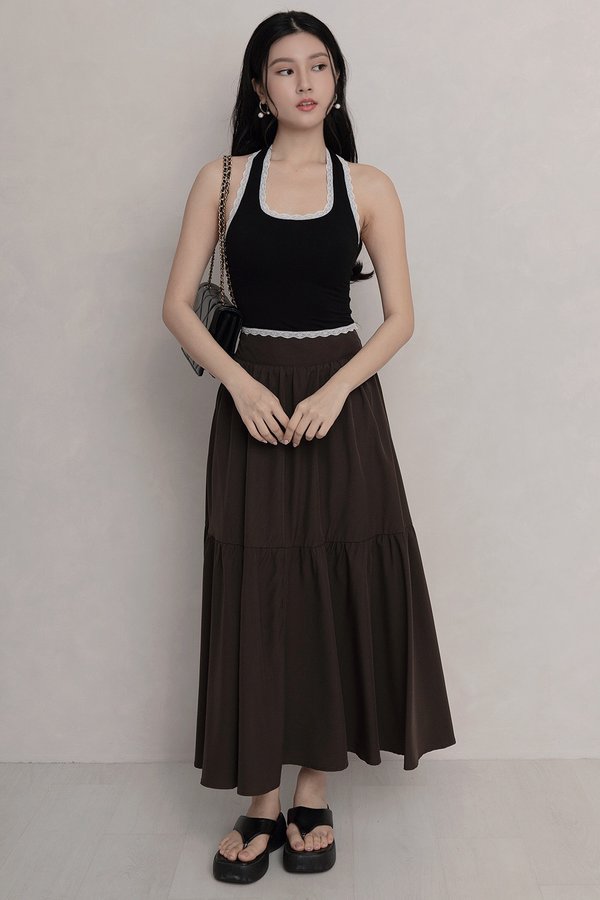 Harper Padded Top Black *TOFU*