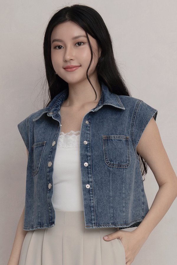 Mira Denim Outerwear Stone Wash