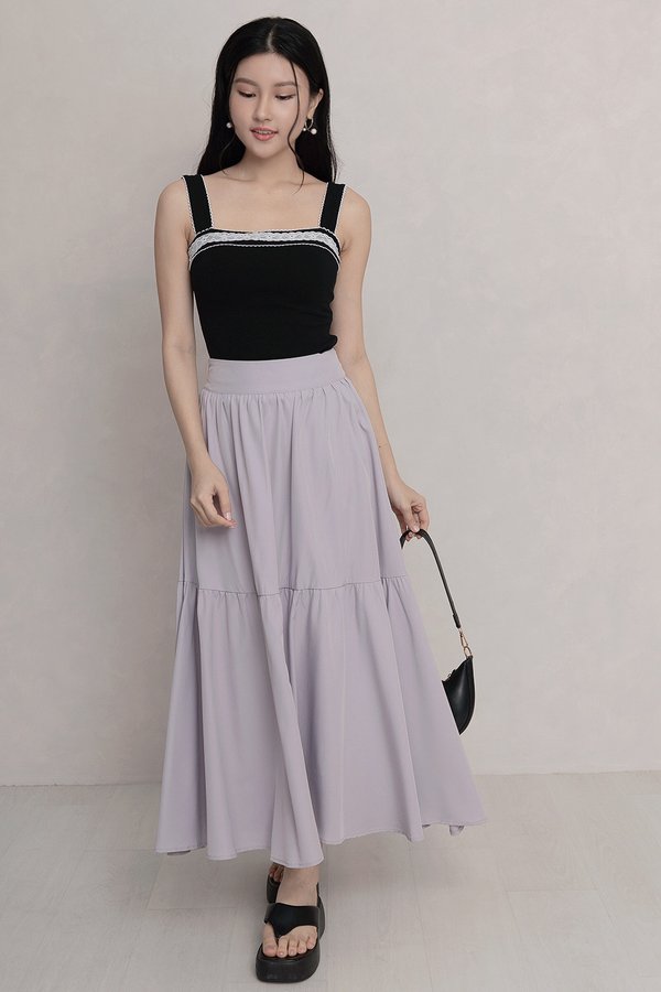 Malida Padded Top Black *PLUSH*