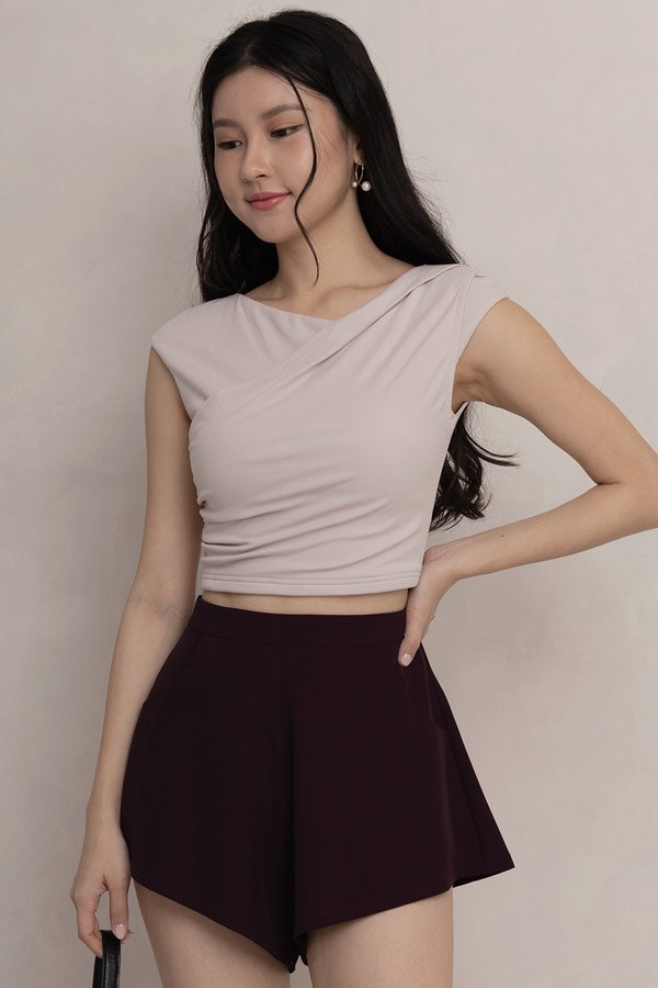 Hannah Shorts Burgundy