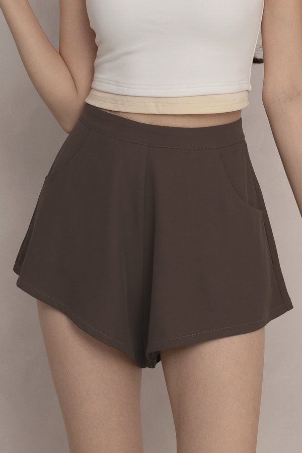 Hannah Shorts Pecan Brown