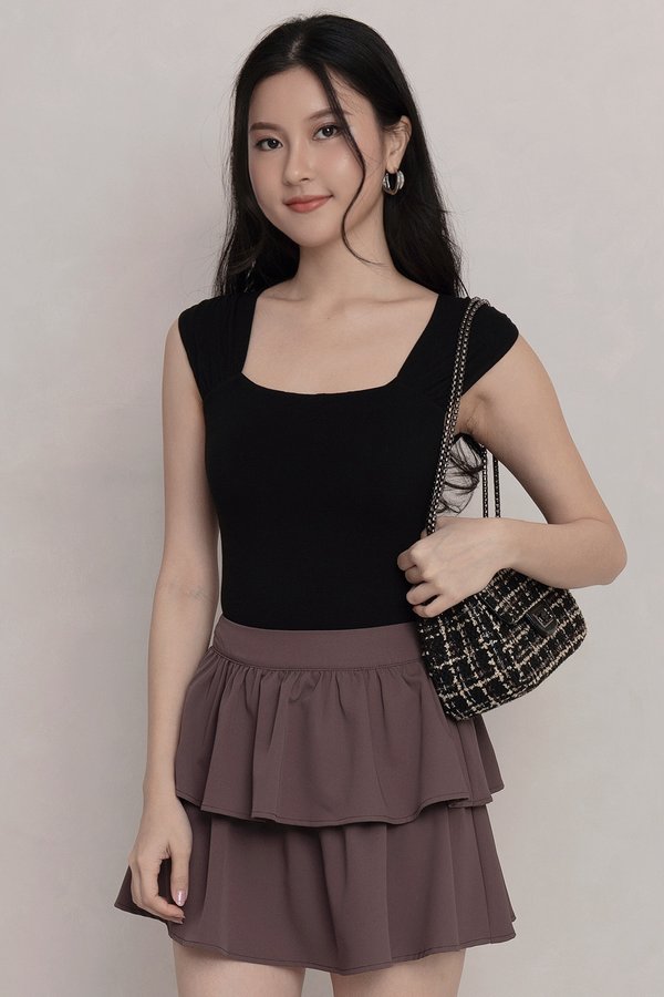 Tia Skorts Taupe Grey