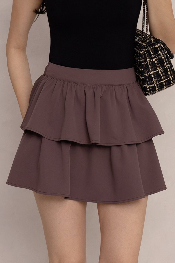 Tia Skorts Taupe Grey