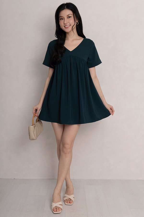 Kiki Romper Dress Forest