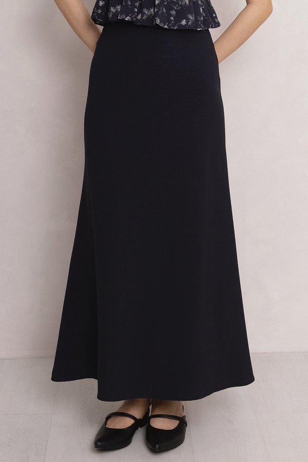 Gia Midaxi Skirt Midnight