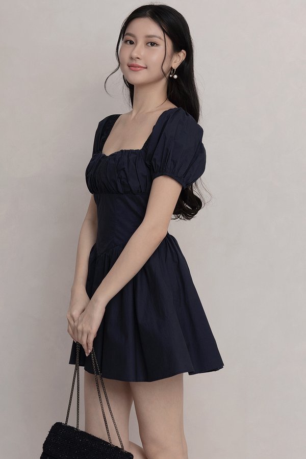 Mia Dress Romper Midnight