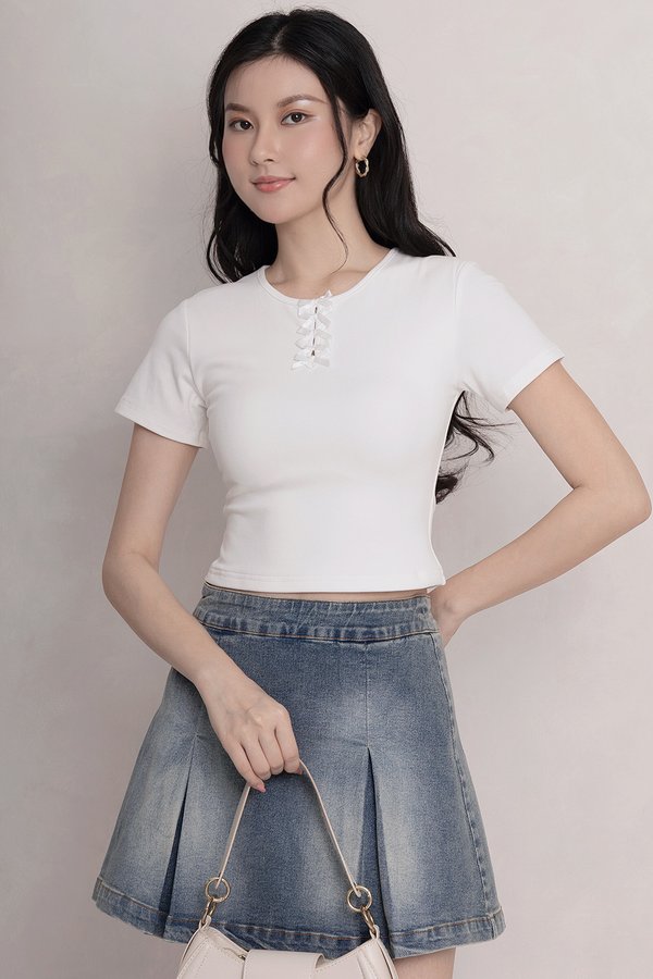 Ravie Padded Top White *PLUSH*