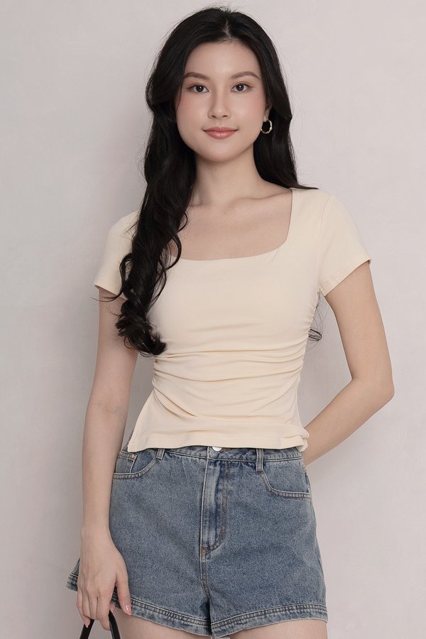 Nerida Padded Top Buttermilk *PLUSH*