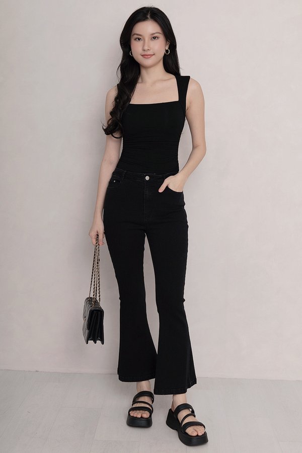 Lark Bell Denim Jeans Black Acid