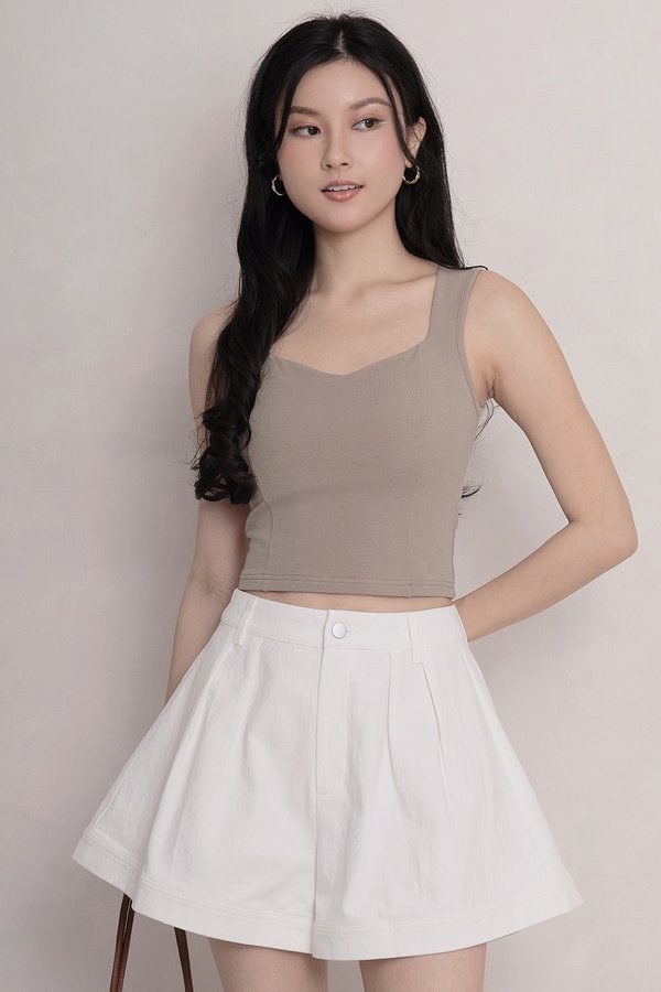 Teagan Padded Top Hojicha *PLUSH*