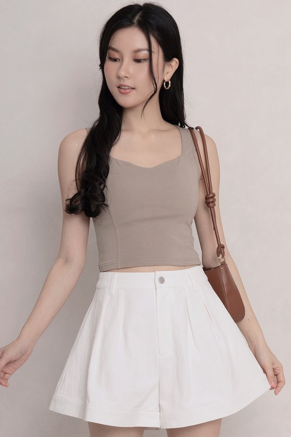 Teagan Padded Top Hojicha *PLUSH*