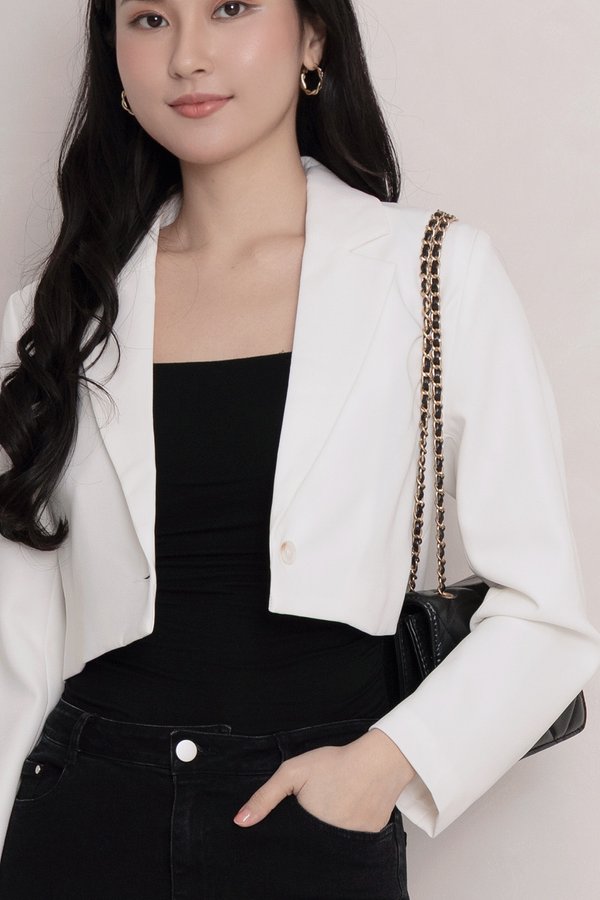 Jayda Blazer White
