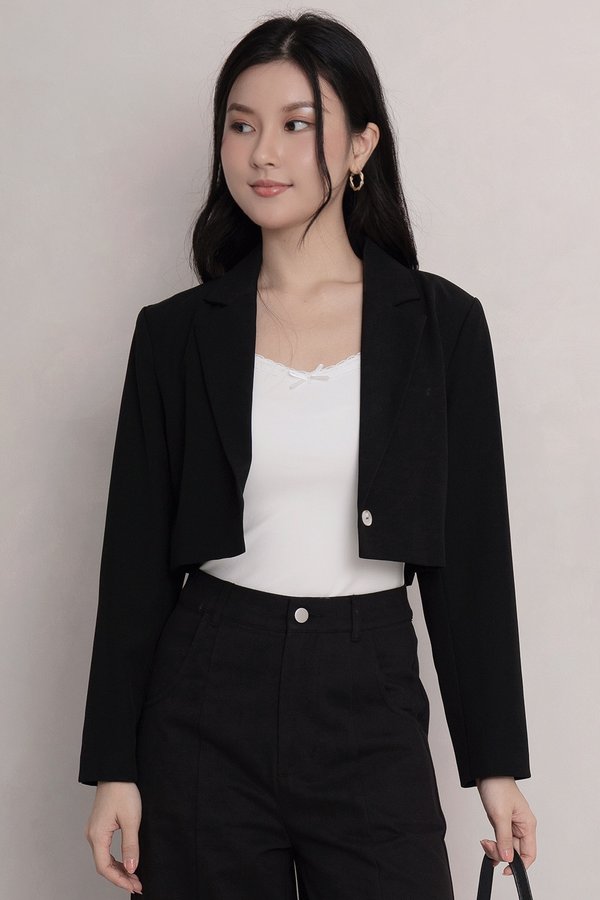 Jayda Blazer Black