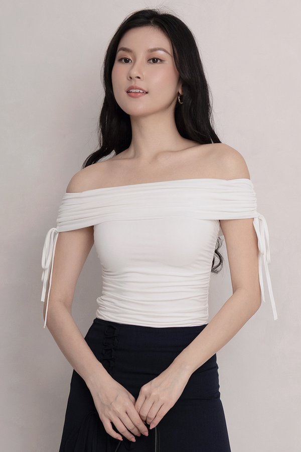 Oddie Padded Top White *MM*