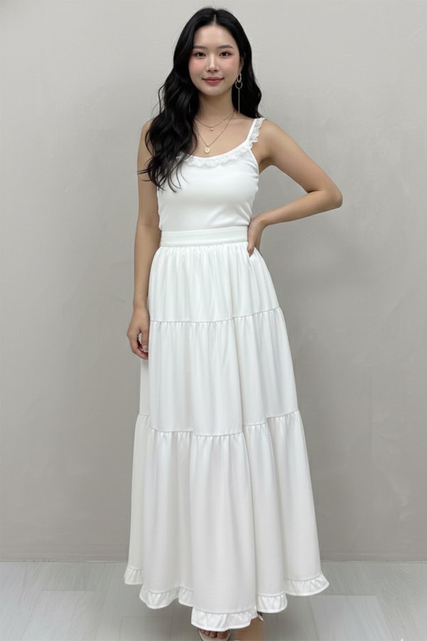 Lucina Skirt White