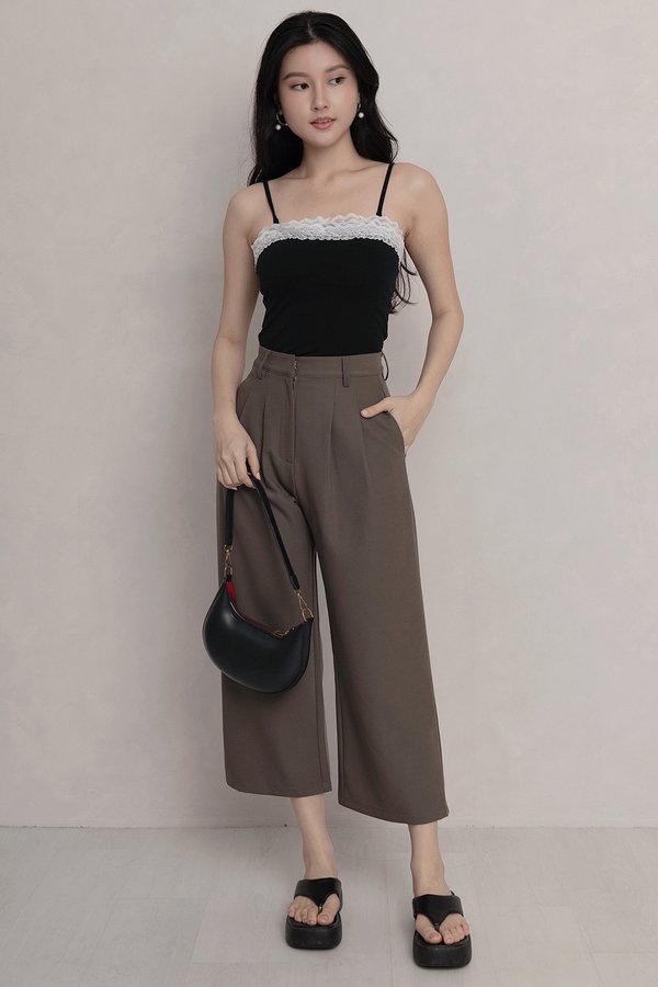 Pewter Culottes Stone Grey