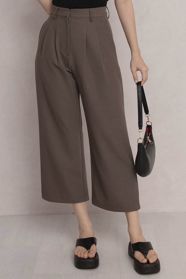 Pewter Culottes Stone Grey