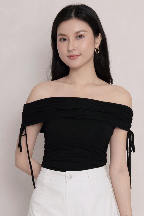 Oddie Padded Top Black *MM*