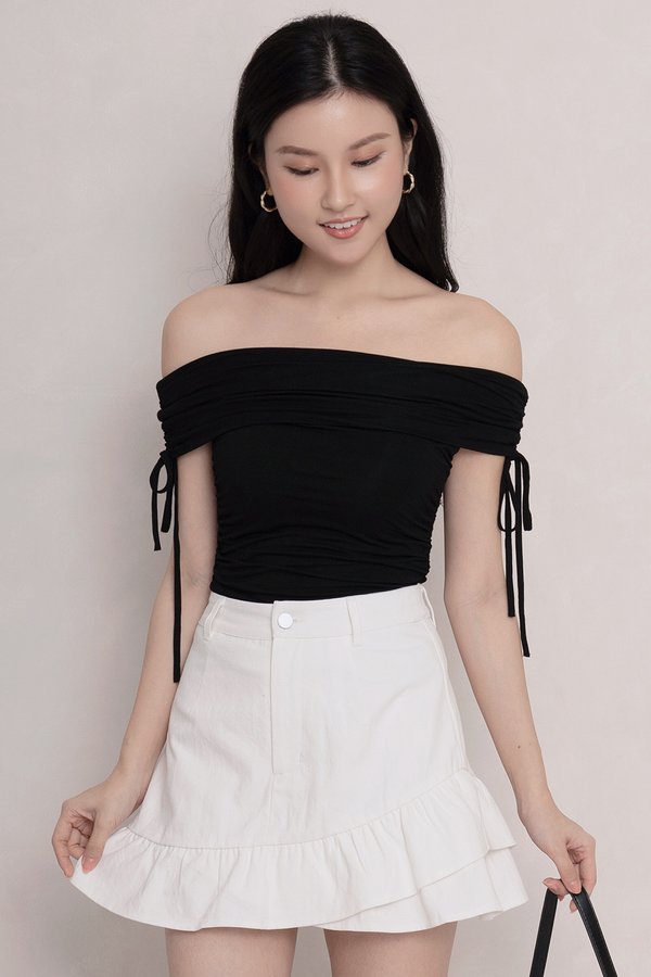 Oddie Padded Top Black *MM*