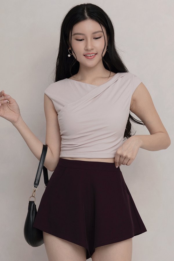 Delaney Padded Top Ash Lavender *PLUSH*