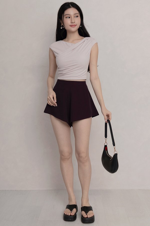 Delaney Padded Top Ash Lavender *PLUSH*