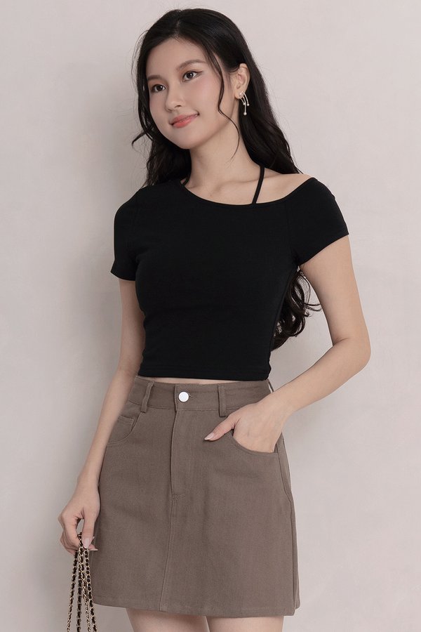 Idalia Padded Top Black *PLUSH*