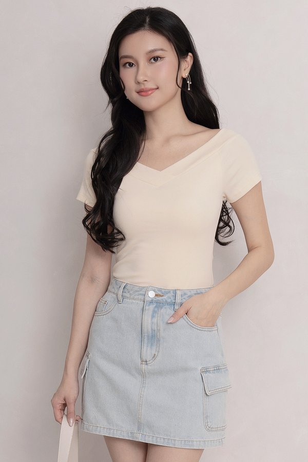 Oleander Padded Top Buttermilk *PLUSH*