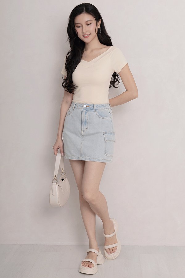 Oleander Padded Top Buttermilk *PLUSH*