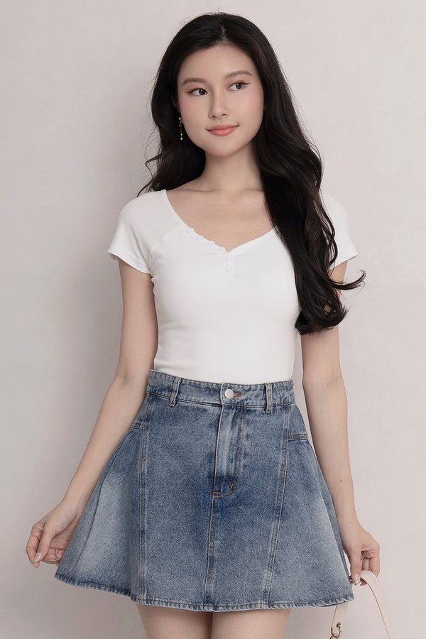 Manita Padded Top White *PLUSH*