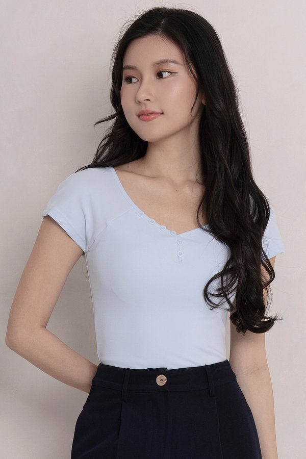 Manita Padded Top Baby Blue *PLUSH*