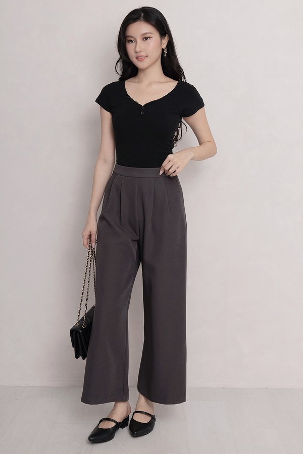 Daxsa Culottes Gunmetal