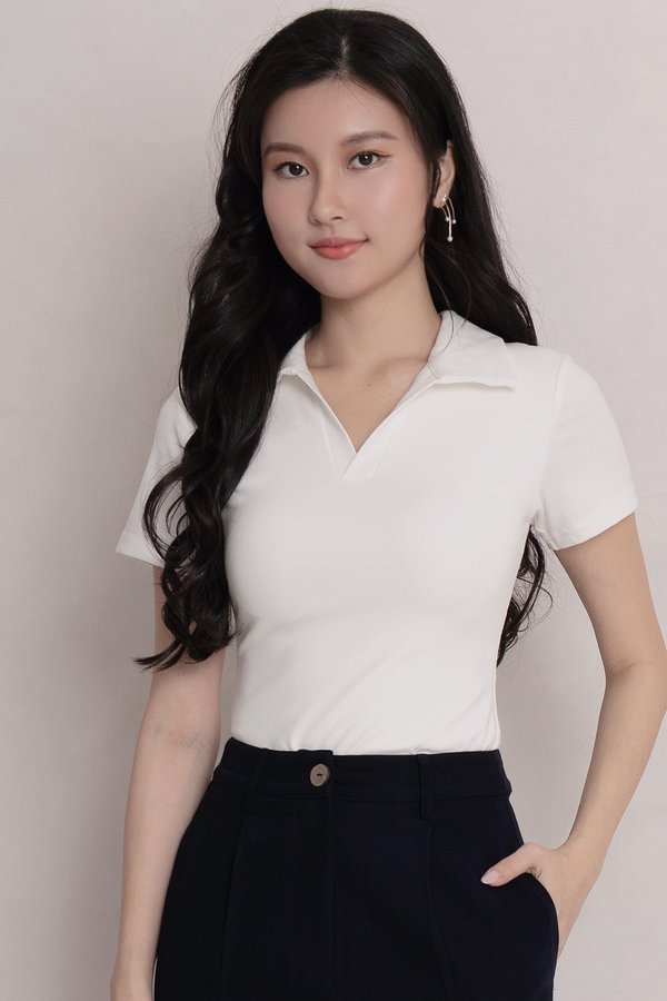 Eris Padded Top White *PLUSH*