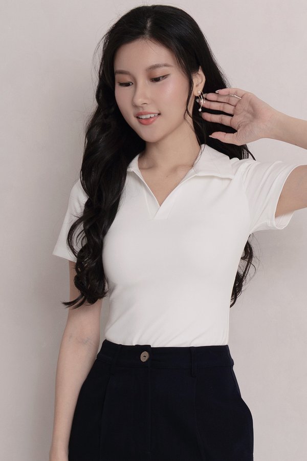 Eris Padded Top White *PLUSH*