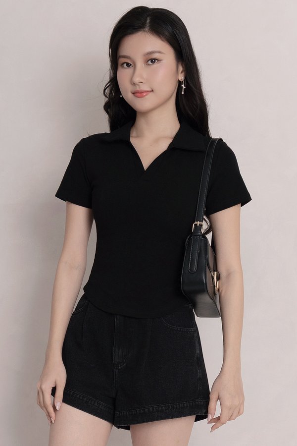Eris Padded Top Black *PLUSH*