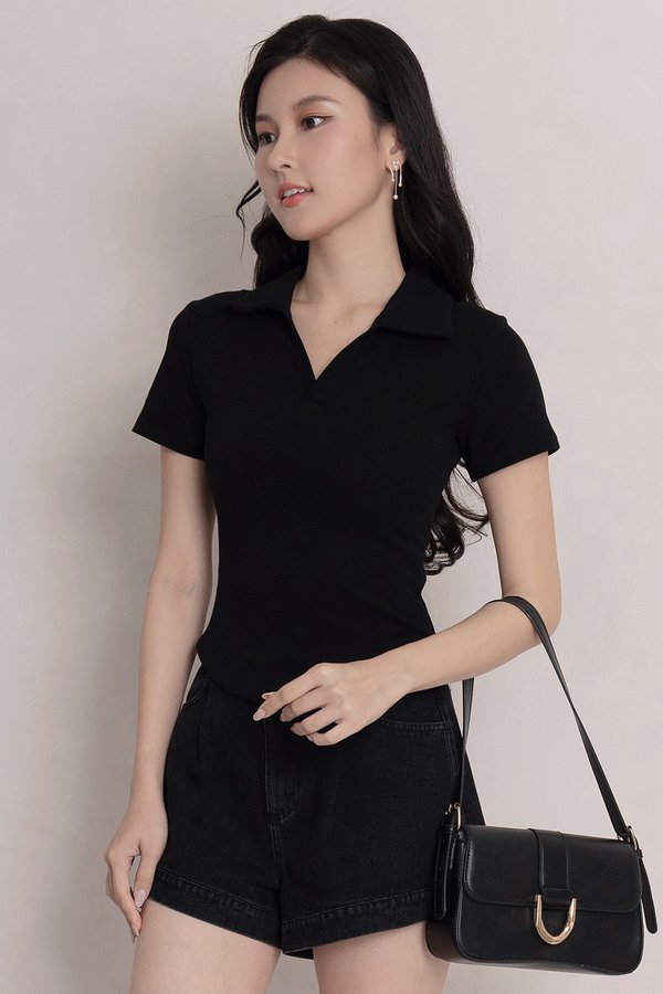 Eris Padded Top Black *PLUSH*