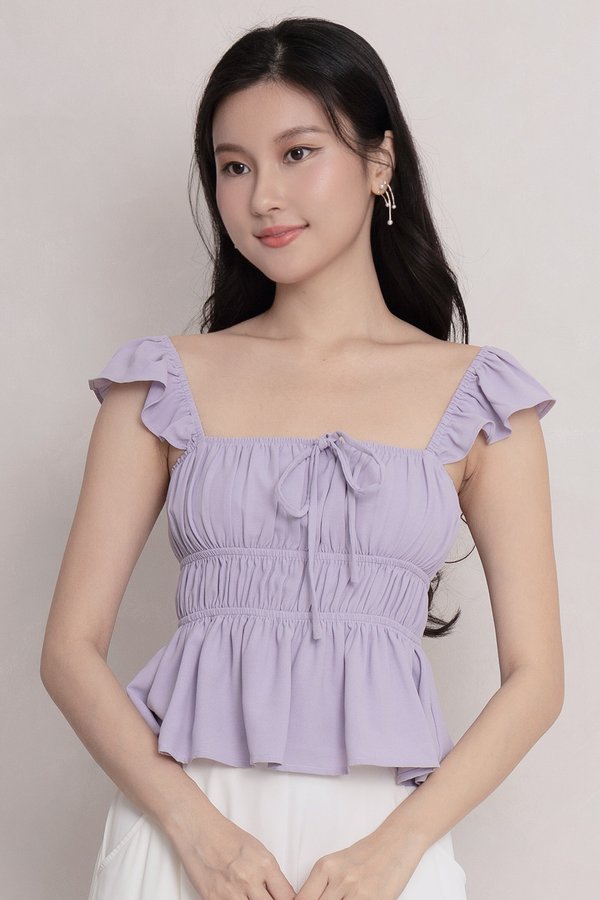 Addison Top Periwinkle Lilac