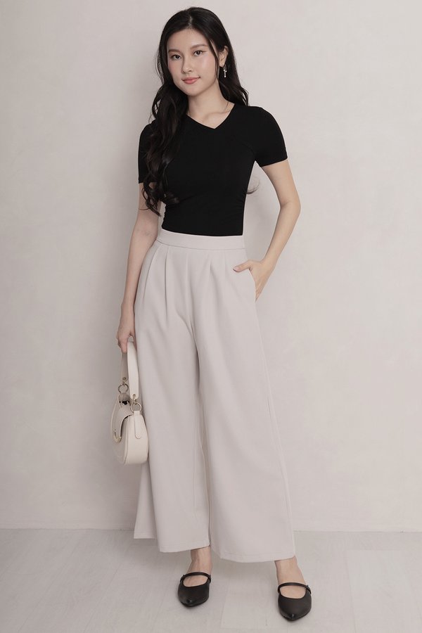 Daxsa Culottes Ecru Grey
