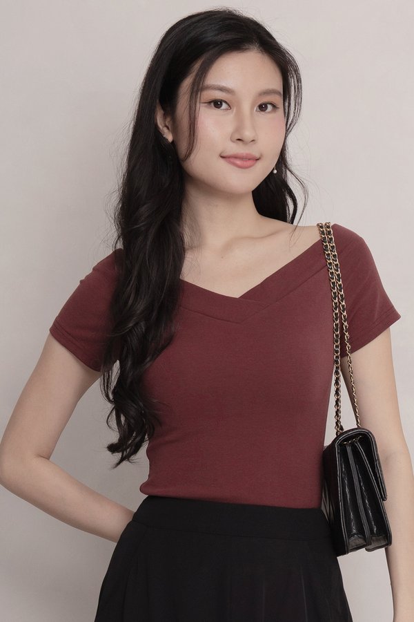 Oleander Padded Top Terracotta *PLUSH*