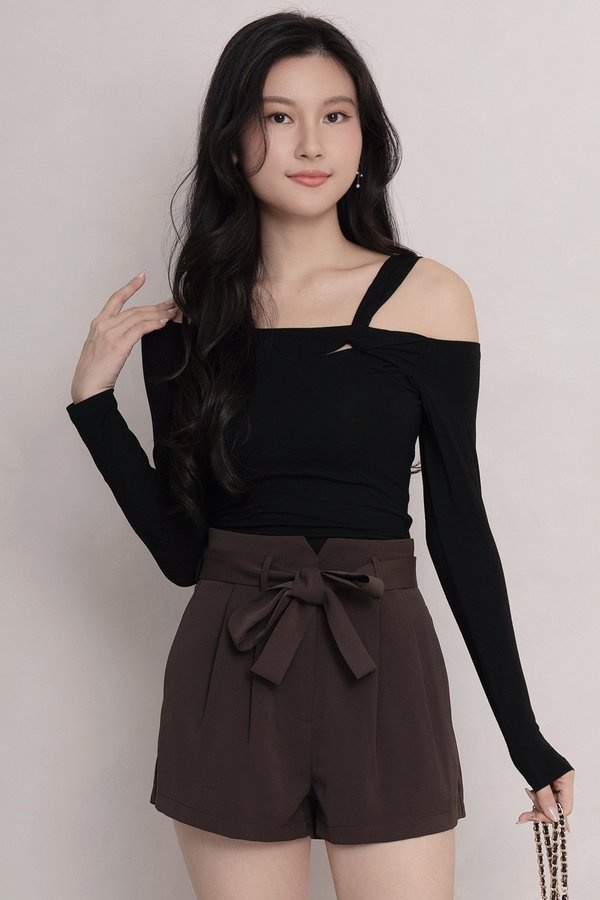 Verbena Shorts Dark Brown