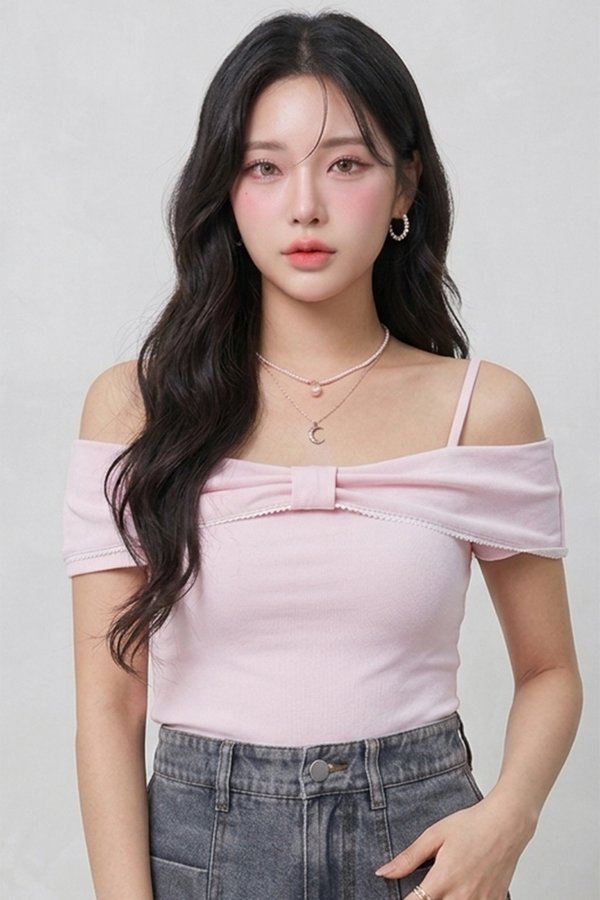 Belle Padded Top Baby Pink *PLUSH*