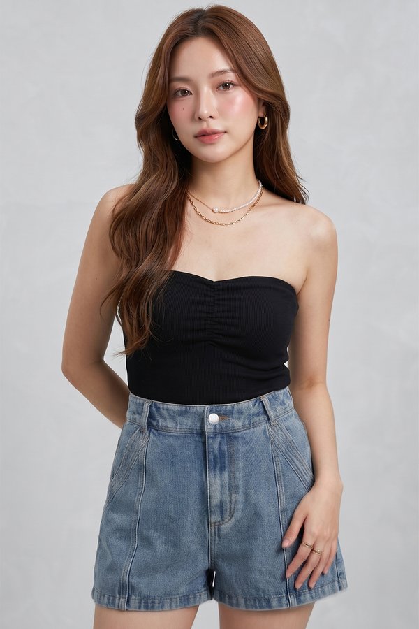 Piper Padded Top Black *PLUSH*