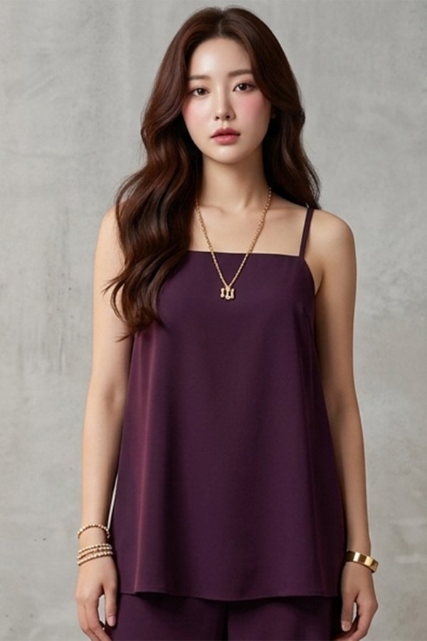 Marina Top Burgundy