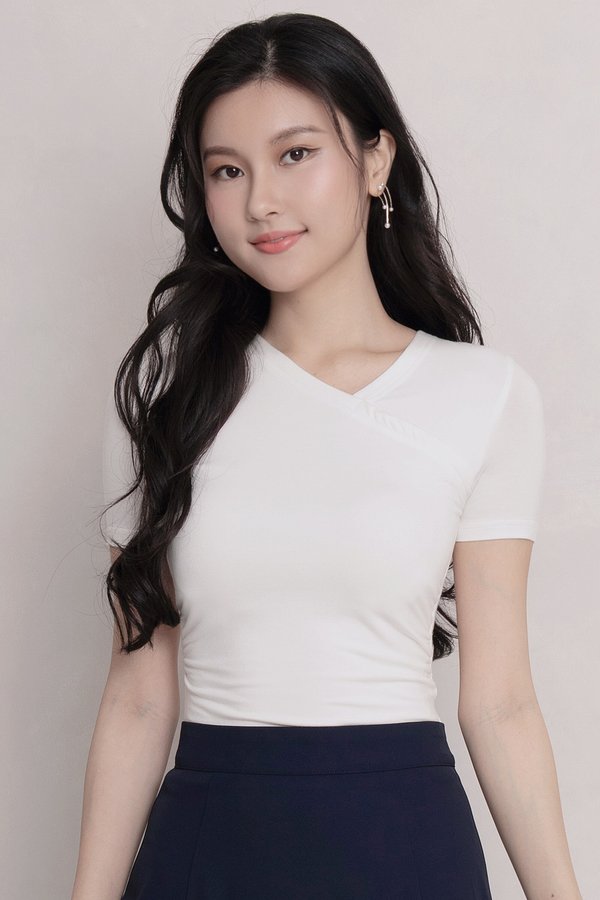 Felicity Padded Top White *MM*