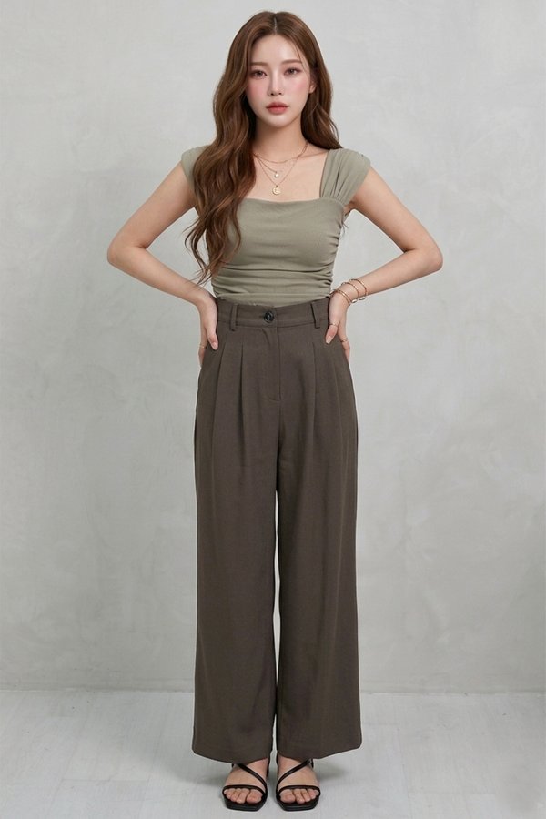 Kassidi Culottes Stone Grey