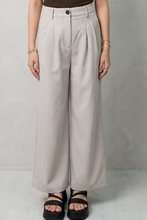 Kassidi Culottes Ecru Grey