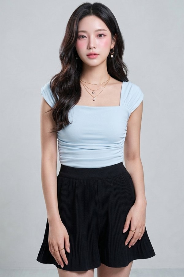 Moona Padded Top Baby Blue *PLUSH*