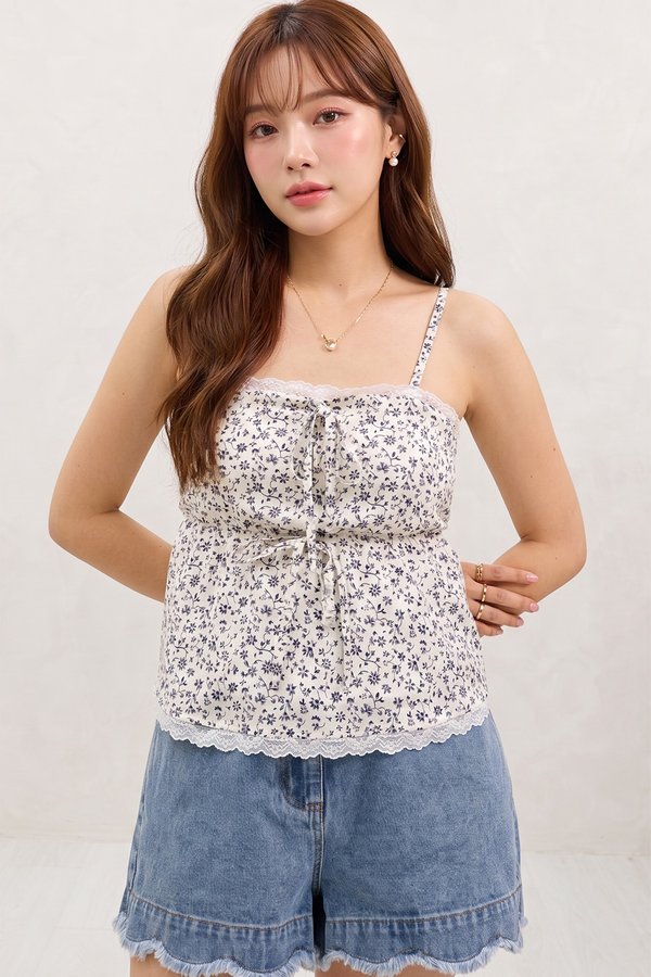 Daisee Padded Top Midnight Meadow