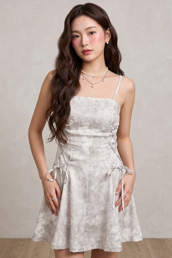 Finley Romper Dress Ash Baroque