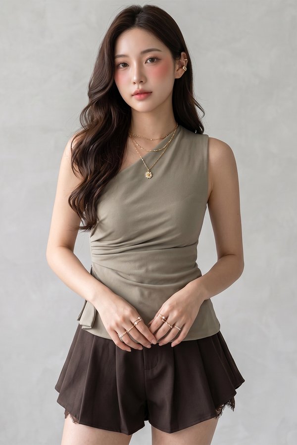Ines Padded Top Hojicha *PLUSH*